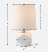 A Cut Above Table Lamp