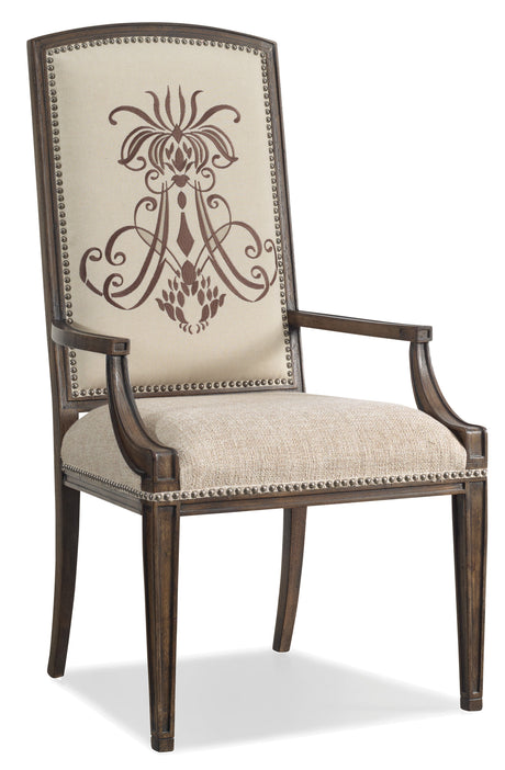 Hooker Furniture Rhapsody Insignia Arm Chair - 2 per carton/price ea 5070-75400