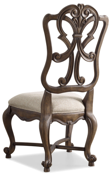 Hooker Furniture Rhapsody Wood Back Side Chair - 2 per carton/price ea 5070-75411