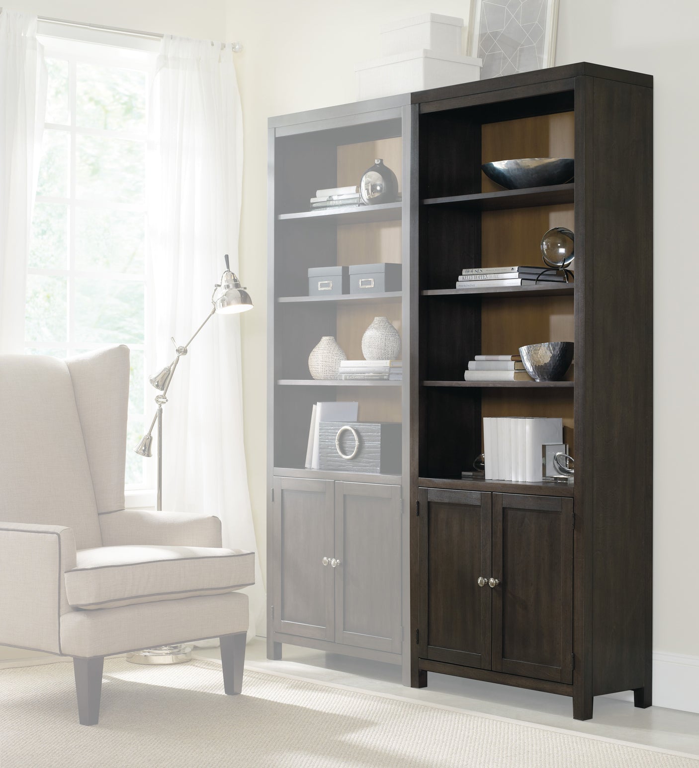 Hooker Furniture South Park Bunching Bookcase 5078-10445