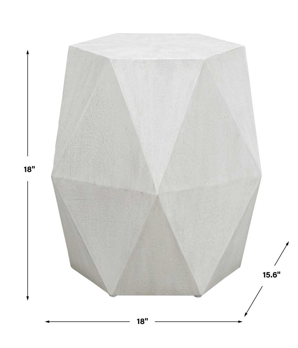 Volker Accent Table, White