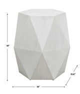 Volker Accent Table, White