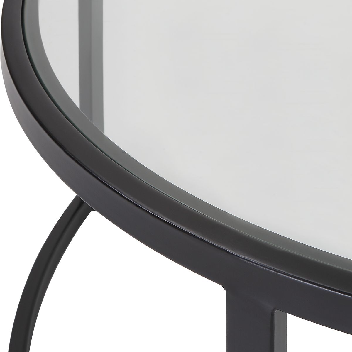 Rhea Nesting Coffee Tables, Black, S/2