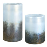 Midnight Mist Vases, S/2 - Kings Fine Art & Decor