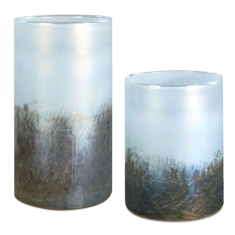 Midnight Mist Vases, S/2 - Kings Fine Art & Decor