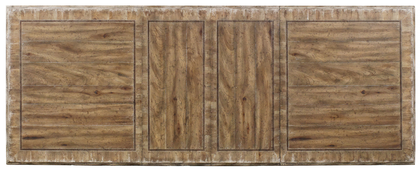 Hooker Furniture Chatelet Rectangle Leg Dining Table with Two 18'' Leaves 5300-75200