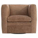 HUDSON LEATHER SWIVEL CHAIR