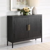 Front Range 2 Door Cabinet, Black