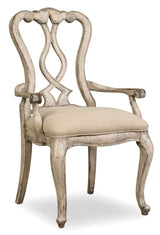 Hooker Furniture Chatelet Splatback Arm Chair - 2 per carton/price ea 5350-75400