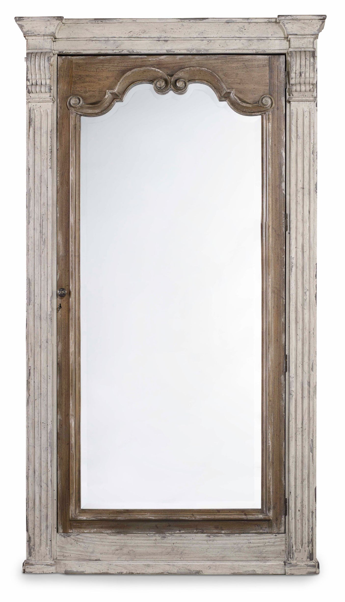 Hooker Furniture Chatelet Floor Mirror w/Jewelry Armoire Storage 5351-50003