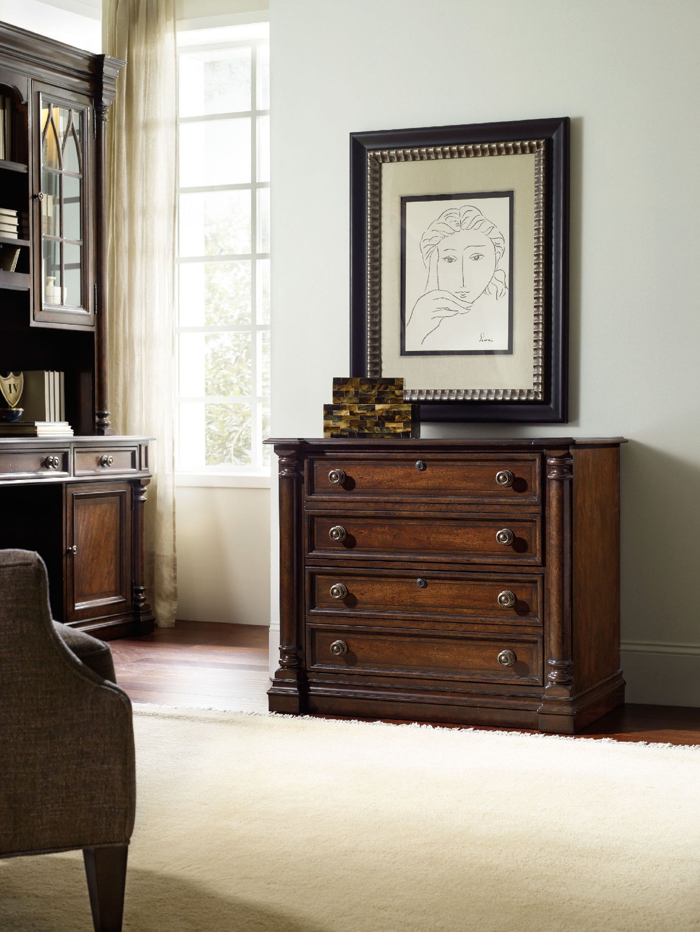 Hooker Furniture Leesburg Lateral File 5381-10466