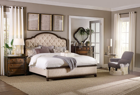 Hooker Furniture Leesburg Queen Upholstered Bed 5381-90850