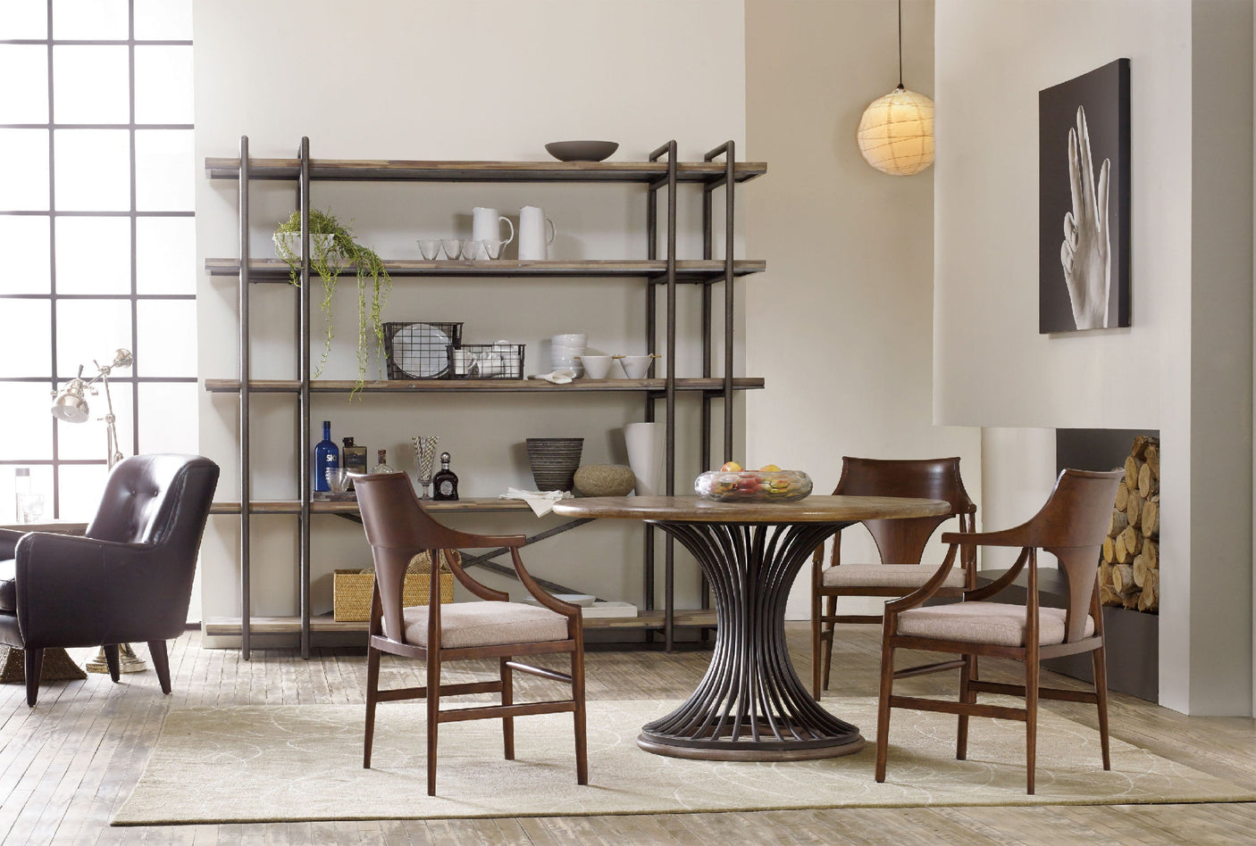 Hooker Furniture Studio 7H Scaffold Entertainment Console 5382-55494