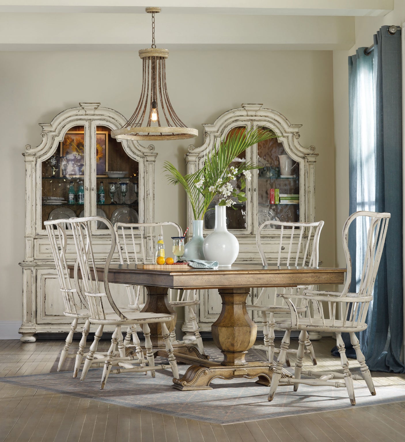 Hooker Furniture Sanctuary Spindle Back Side Chair - 2 per carton/price ea 5403-75310