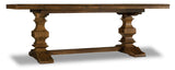 Hooker Furniture Archivist Trestle Table w/2-18in Leaves 5447-75206