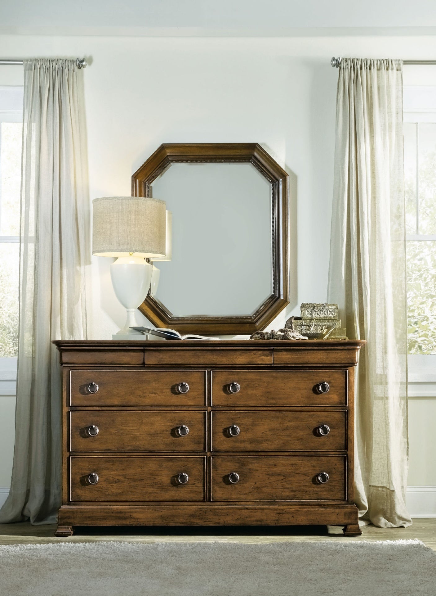 Hooker Furniture Archivist Nine-Drawer Dresser 5447-90002
