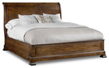 Hooker Furniture Archivist King Sleigh Bed w/Low Footboard 5447-90466B