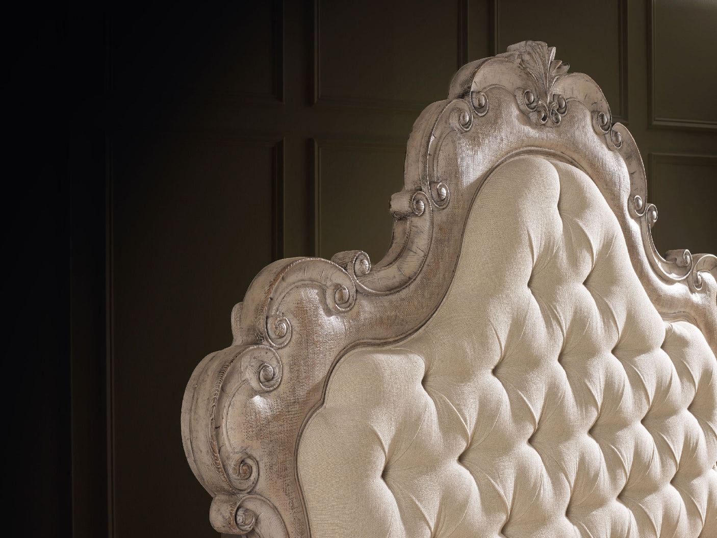 Hooker Furniture Chatelet King Upholstered Panel Bed 5450-90866