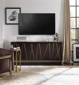 Hooker Furniture Entertainment Console 64in 5518-55464-BLK