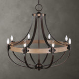 Dubois, 8 Lt Chandelier - Kings Fine Art & Decor