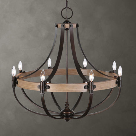 Dubois, 8 Lt Chandelier - Kings Fine Art & Decor