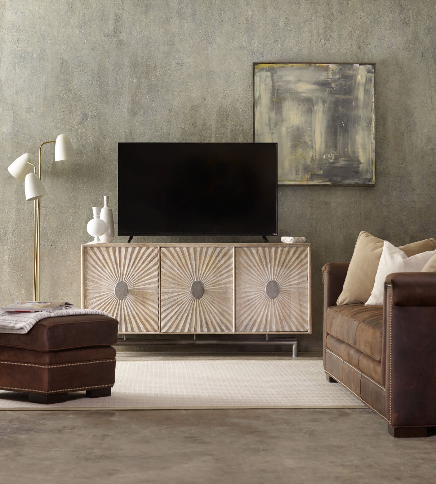 Hooker Furniture 68in Entertainment Console 5560-55468-LTWD