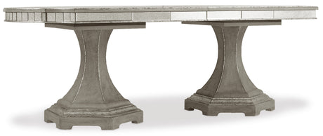 Hooker Furniture Sanctuary Rectangle Dining Table w/2-20in leaves 5603-75200-LTBR
