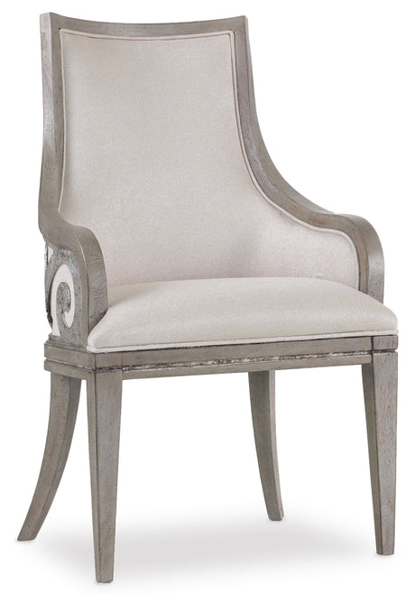 Hooker Furniture Sanctuary Upholstered Arm Chair - 2 per carton/price ea 5603-75400-LTBR