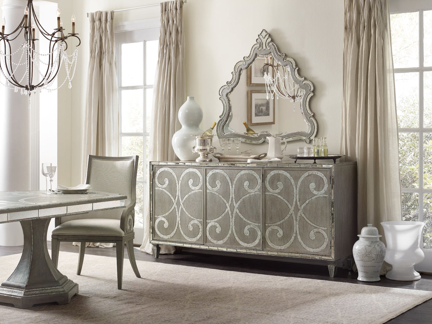 Hooker Furniture Sanctuary Buffet 5603-75900-LTBR