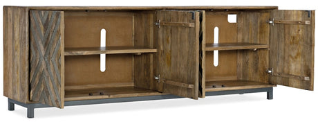 Hooker Furniture Four-Door Entertainment Console 5649-55486-MWD