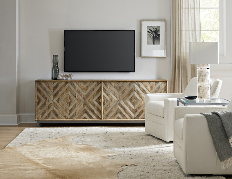 Hooker Furniture Four-Door Entertainment Console 5649-55486-MWD