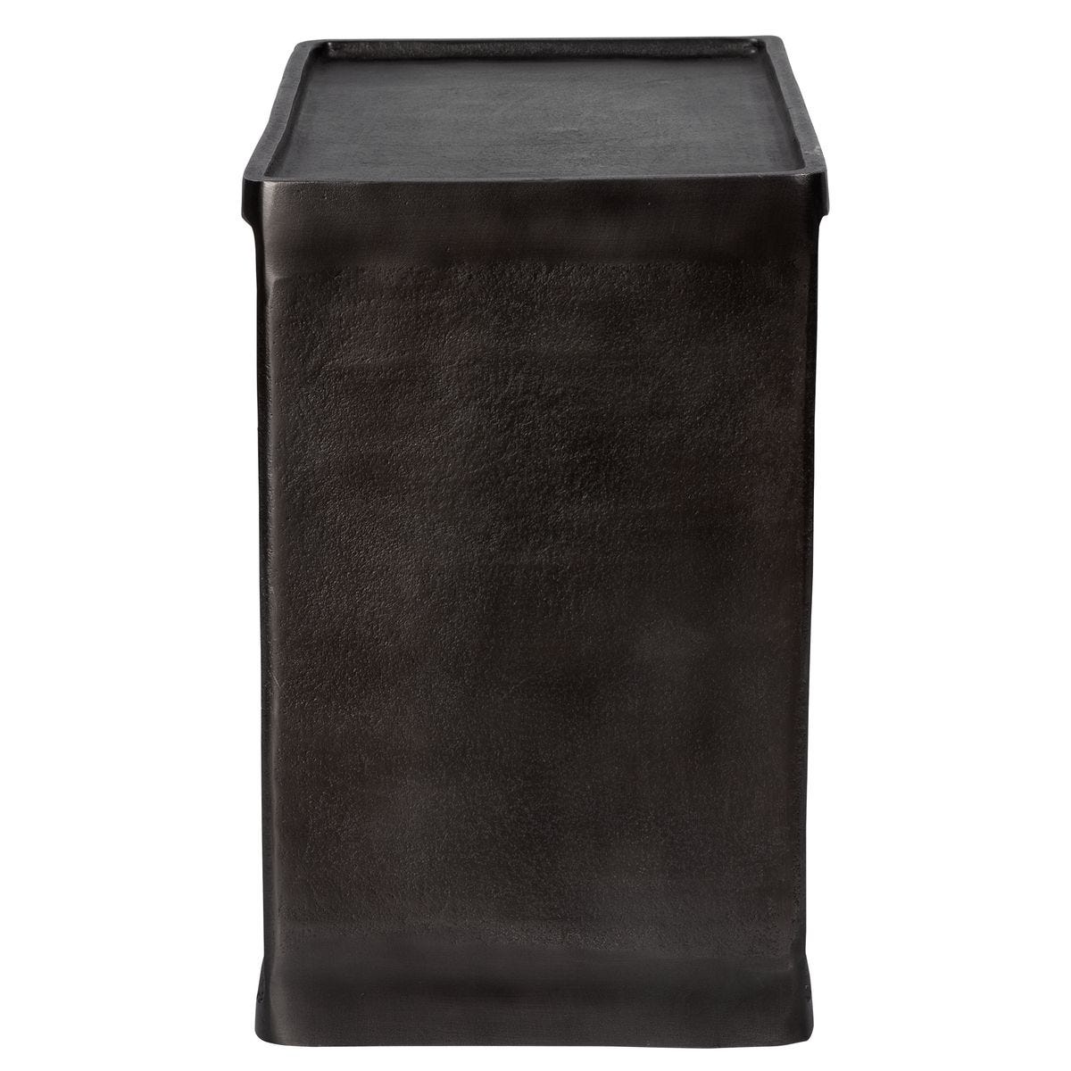 Derwent Side Table, Dark Nickel