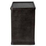 Derwent Side Table, Dark Nickel