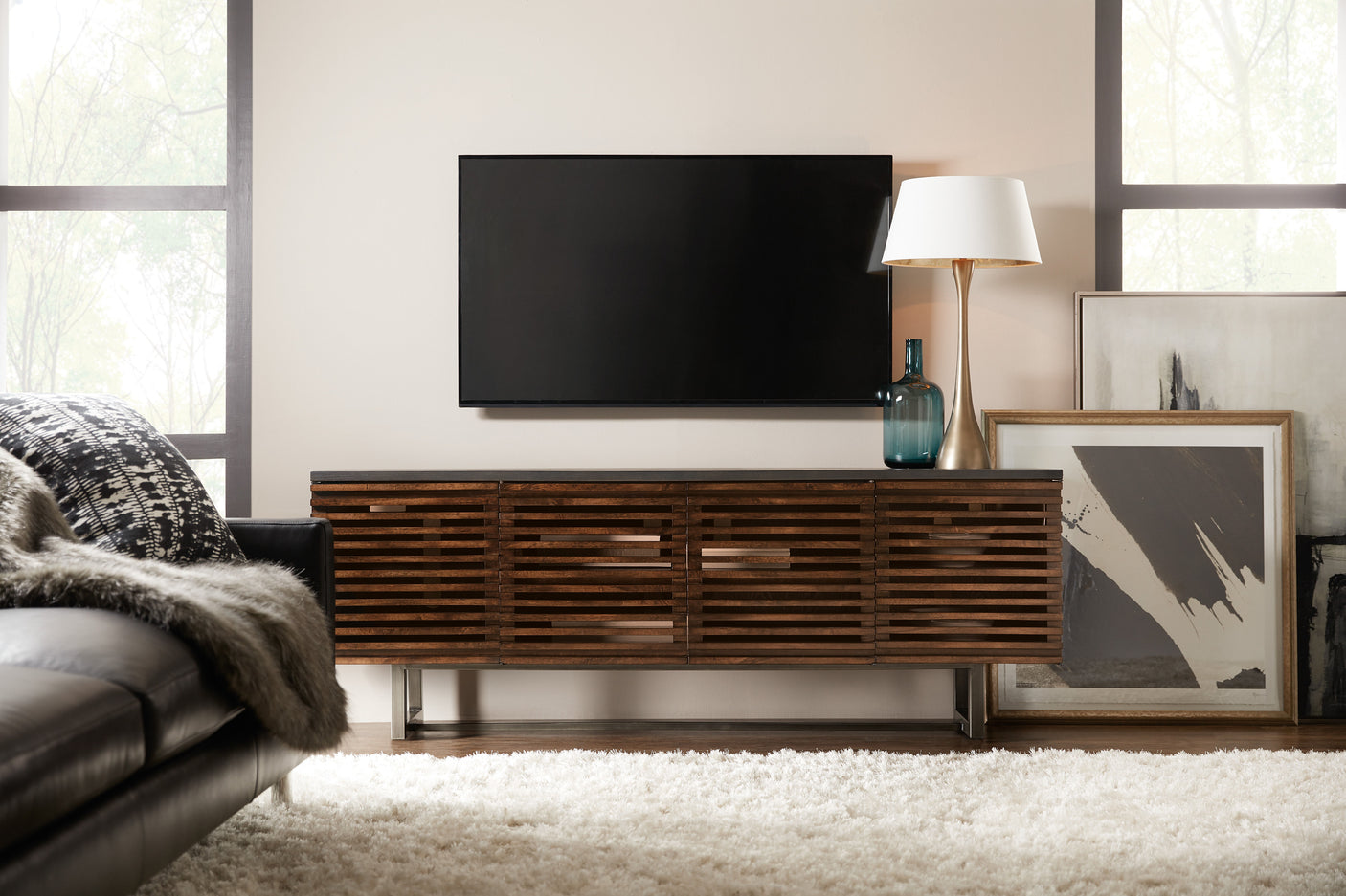 Hooker Furniture Solstice 78in Entertainment Console 5657-55478-MWD