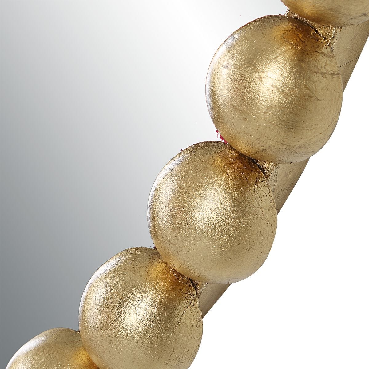 Serna Oval Mirror, Gold