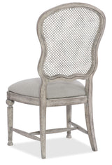 Hooker Furniture Boheme Gaston Metal Back Side Chair - 2 per carton/price ea 5750-75411-LTWD