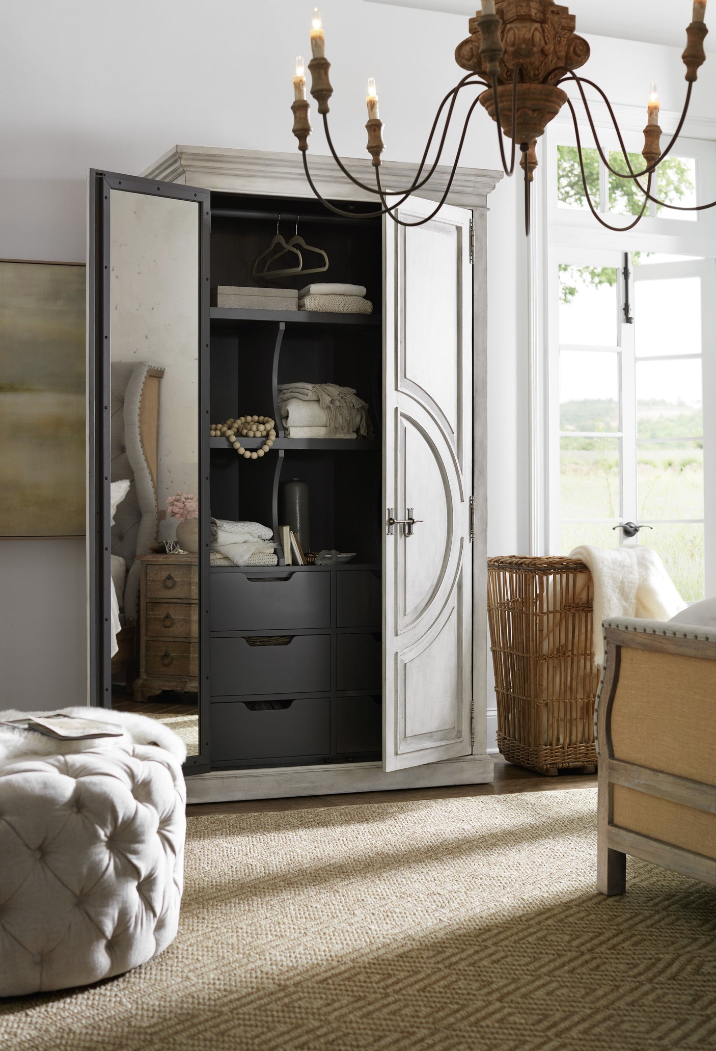 Hooker Furniture Boheme Bilzen Wardrobe 5750-90013-LTWD