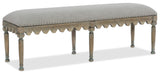 Hooker Furniture Boheme Madera Bed Bench 5750-90019-MWD