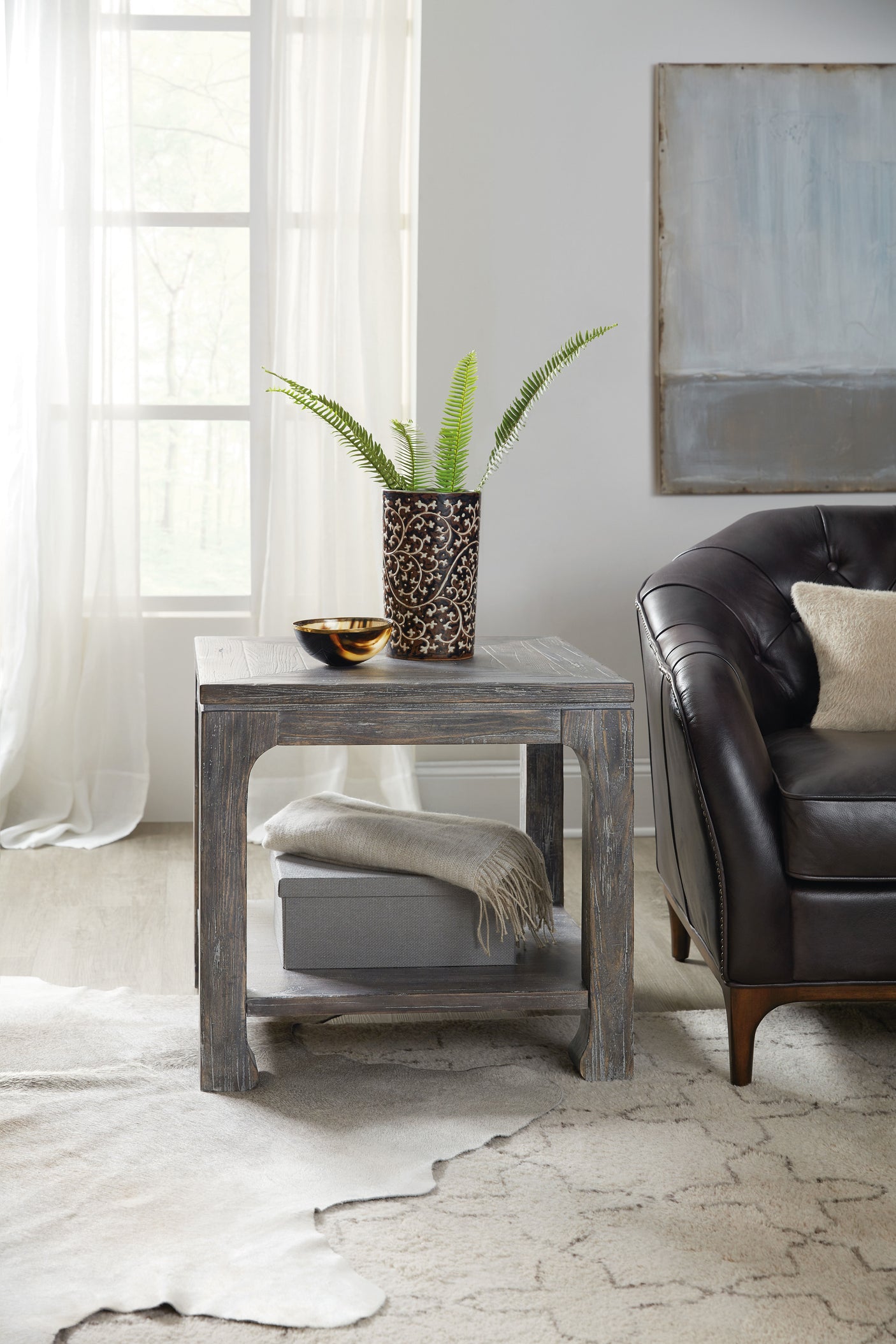 Hooker Furniture Beaumont Square End Table 5751-80113-89