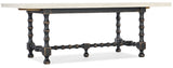 Ciao Bella 84in Trestle Table Base- Black 5805-75200B-99