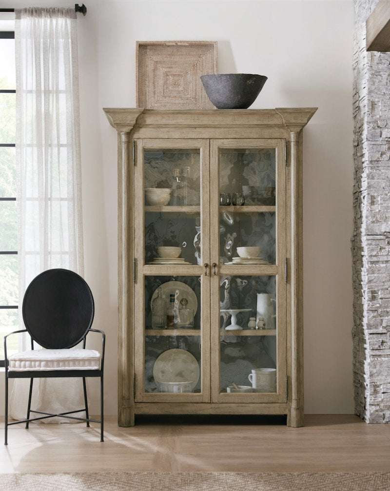 Hooker Furniture Ciao Bella Display Cabinet- Natural 5805-75906-85