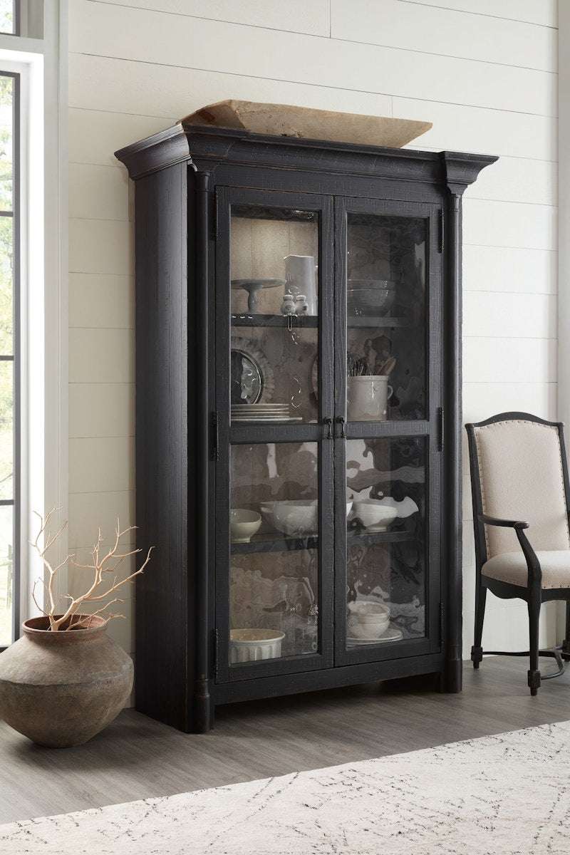 Hooker Furniture Ciao Bella Display Cabinet- Black 5805-75906-99