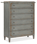 Hooker Furniture Ciao Bella Six-Drawer Chest- Speckled Gray 5805-90010-95