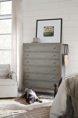 Hooker Furniture Ciao Bella Six-Drawer Chest- Speckled Gray 5805-90010-95