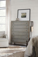 Hooker Furniture Ciao Bella Six-Drawer Chest- Speckled Gray 5805-90010-95