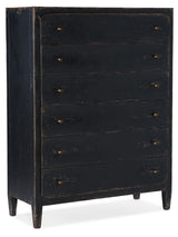 Hooker Furniture Ciao Bella Six-Drawer Chest- Black 5805-90010-99