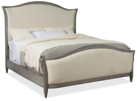 Hooker Furniture Ciao Bella King Upholstered Bed- Speckled Gray 5805-90866-96