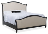 Hooker Furniture Ciao Bella King Upholstered Bed- Black 5805-90866-99