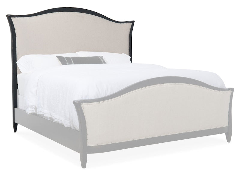 Ciao Bella 6/0-6/6 Upholstered Headboard- Black 5805-90867-99