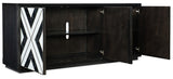 Hooker Furniture Sanctuary Noir Et Blanc Entertainment Console 5875-55480-00
